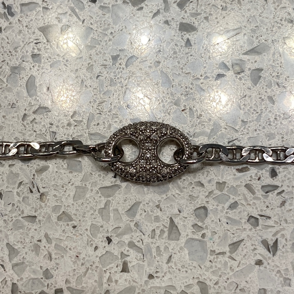 Sterling Silver Diamond pendant